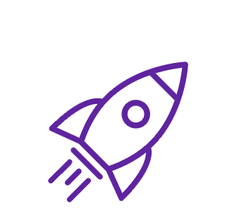 graphic rocket icon