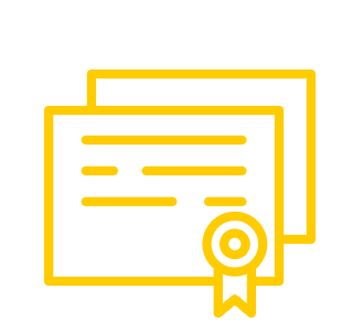 graphic awarded paperwork icon