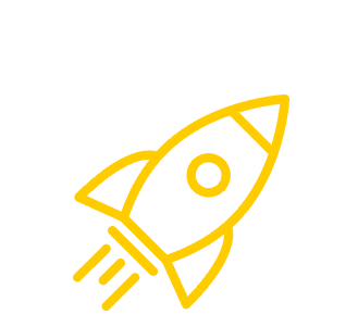 graphic rocket icon